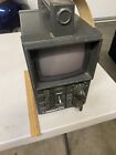 1976 PANASONIC RANGER 505 PORTABLE TV MILITARY GREEN WORKING - PLUG NOT INCLUDED