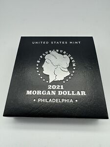 2021-P Morgan Silver Dollar $1 Philadelphia  21XE - Free Shipping