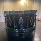  Custom Made Keller Maple/Carbon Fiber Snare Drum. Hand painted. 6.5