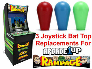 Arcade1up Rampage Final Fight Mortal Kombat 2 TMNT Star Wars 3 Joystick Bat Tops