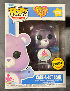 Funko Pop! Care Bears 40th Care-a-lot #1205 Translucent Purple Sparkle CHASE