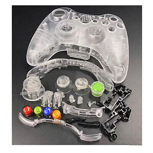 For Xbox 360 Wired/Wireless Controller Full Shell Cover Buttons Mod