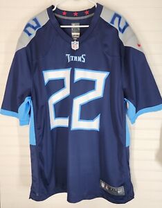 Mens XXL Tennessee Titans Derrick Henry #22 Nike On Field Official Jersey