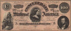 1864 $100 T65 *Repro* CSA Currency Soldiers, Lucy Pickens & George Randolph