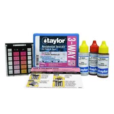 Taylor K-1001 Basic DPD Chlorine/Bromine/pH Pool and Spa Test Kit w/ Reagents