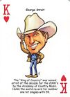George Strait King of Hearts - The Original Country Music Legends Playing Card