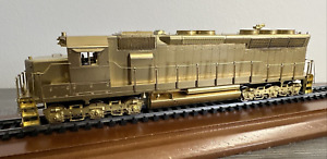 The Train Shop HO Brass SD-45 Diesel Locomotive Unpainted NOS Runs Well!