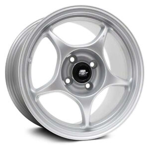 15x7 Glossy Silver Wheels MST MT46 4x100 35 (Set of 4)  73.1