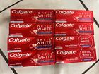 LOT OF 8 Colgate Optic White Stain Fighter Baking Soda Mint Toothpaste 4.2 oz.