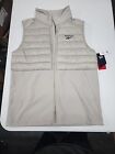 Reebok Puffer Vest Sand Color Medium  -New With Tags-