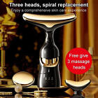 Electric Face Massage Roller Skin Firming 3 Heads Lifting Device Face Massager