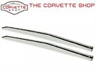 C3 Corvette Lower Aluminum Rocker Panels Pair Side Moldings 1970-1977 X2052