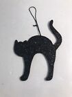 Bethany Lowe Halloween Retro Black Cat Silhouette Wood Ornament 4