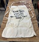 Vintage Tel-O-Post Building Products Advertising Nail Apron Linesville