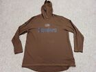Pittsburgh Steelers Shirt Mens 2XL XXL Brown Salute To Service USA NFL Hoodie