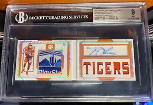 2021 TREVOR LAWRENCE NATIONAL TREASURES ROOKIE PATCH AUTO LOGO 3/10 MINT 9!!!