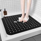 Square Shower Mat - 21 x 21 inch Non-Slip Bath Mat for Shower, Non Slip Batht...