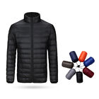 Men Puffer Jacket Padded Quilted Warmer Lightweight Winter Plus Size XL-8XL