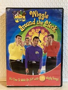 The Wiggles - Wiggle Around The Clock (DVD, 2007) CLEAN! RARE FIND