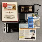 Nintendo GameBoy micro System - 20th Anniversary Red & Gold - Complete in box