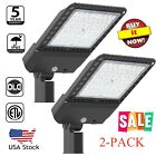2Pack 300W LED Parking Lot Light Outdoor Large Area Tennis Court Warehouse Light