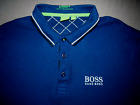 Men's HUGO BOSS Green Label Short Sleeved Pique Polo Shirt Large