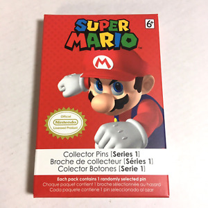 Nintendo Super Mario Collector Pins Series 1 Mystery Enamel Sealed Luigi Yoshi