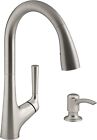 Kohler Malleco Touchless Pull-Down Kitchen Faucet Stainless Finish R77748-SD-VS