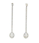 Messika Paris Glam'AZone White Gold Diamond Dangle Earrings RRP £4250 BRAND NEW