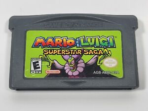 Mario And Luigi Superstar Saga (Nintendo Gameboy Advance) Authentic Tested