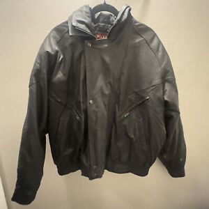 Vintage 90s Phase 2 Leather Jacket Men’s XL