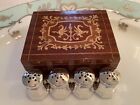 Cartier Sterling Silver Mini Shakers x 4