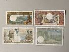 LOT OF 4 WORLD BANK NOTES.