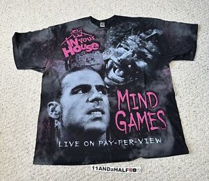 Shawn Michaels AOP IYKYK shirt 2XL Mankind Mind Games modern vintage style