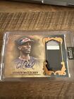 2021 Topps Dynasty Andrew McCutchen Game Used GU Jersey Patch Auto 06/10 Yankees