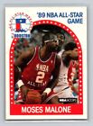 1989-90 Hoops All-Star #84 Moses Malone Atlanta Hawks Basketball Card