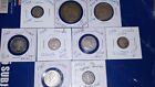 Lot Of 9 Foreign Silver Coins