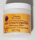 Shea Solutions Deep Conditioner Moistening Effect 6oz Organic Shea Butter