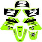 YAMAHA PW 50 PW50  GRAPHICS KIT DECALS DECO Fits Years 1990 - 2018 Green