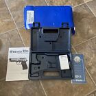 New ListingOEM Beretta 92 92FS 9mm Gun Box Blue Plastic Hard Storage Case Custom Carry