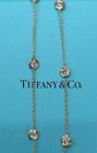 Estate Tiffany & Co 18k 1.54CTW Peretti Diamond By The Yard Necklace 16
