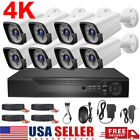 8CH H.265+ 5MP Lite DVR 1080P FHD Home Security Camera System Kit Outdoor CCTV