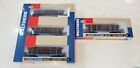 HO SCALE WALTHERS GEORGIA-PACIFIC 45'FT LOGGING FLAT CARS W/LOGS 4 PACK NICE!!🔥