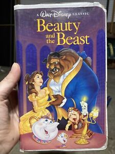 RARE Black Diamond Classic Walt Disney's Beauty And The Beast - VHS Tape