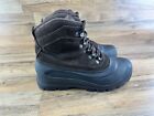 Sorel Cold Mountain Hiking Winter Boots Men's Sz 11 Brown Suede Outside Shoes