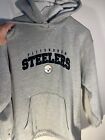 Pittsburgh Steelers L Hooded Sweatshirt Grey