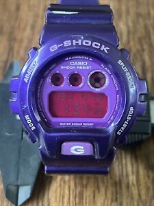 Casio G-Shock DW-6900CC Purple Crazy Color Limited Ed Digital Watch