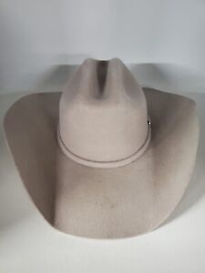 Cody James 3X Silverbelly Premium Wool Belted Cowboy Hat Men’s Size 7 3/8