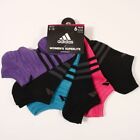 Adidas Women's 6 Pairs Super Lite No Show Socks Size 5-10