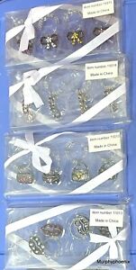 4 Sets Total 16 Wine charms 